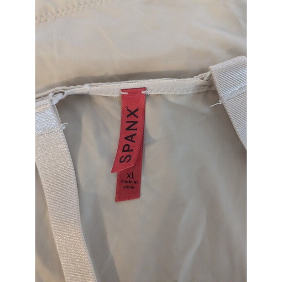 Spanx Slimplicity Open Bust Cami Tank Womens Sz XL Nude Super Slimming Shapewear - Picture 3 of 4